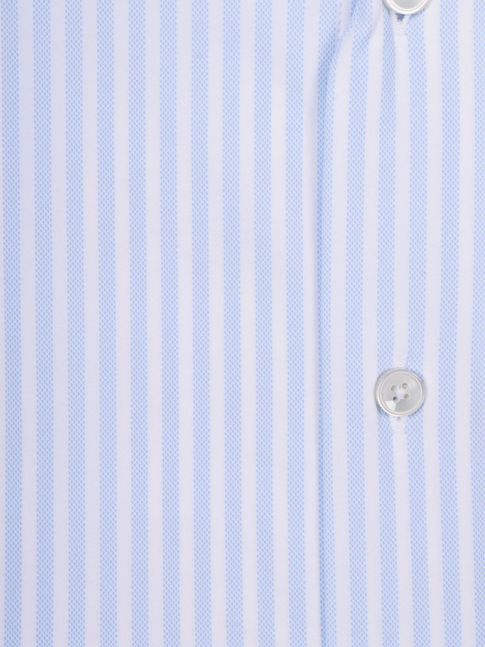 Xacus Vertical Striped Dress Casual Shirt Blauw