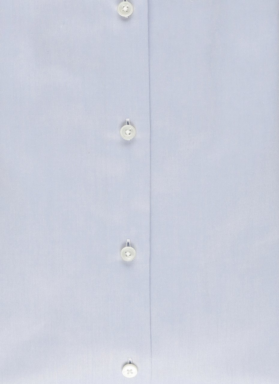 Xacus Light Blue Travel Casual Shirt Wit
