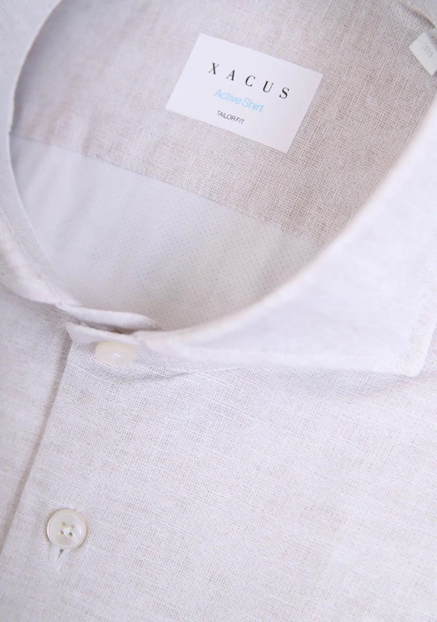 Xacus Active Tailor Linnen Look Beige Beige