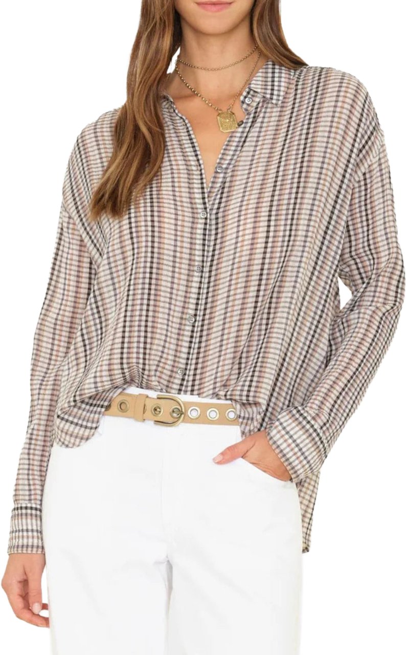 Xirena Xirena Jace Blouses Bruin X5cic048 Bruin