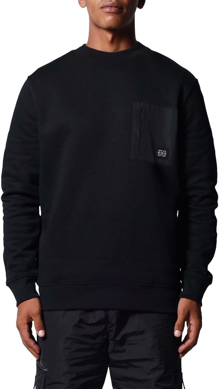 XPLCT Studios Swat Crewneck | Black Zwart