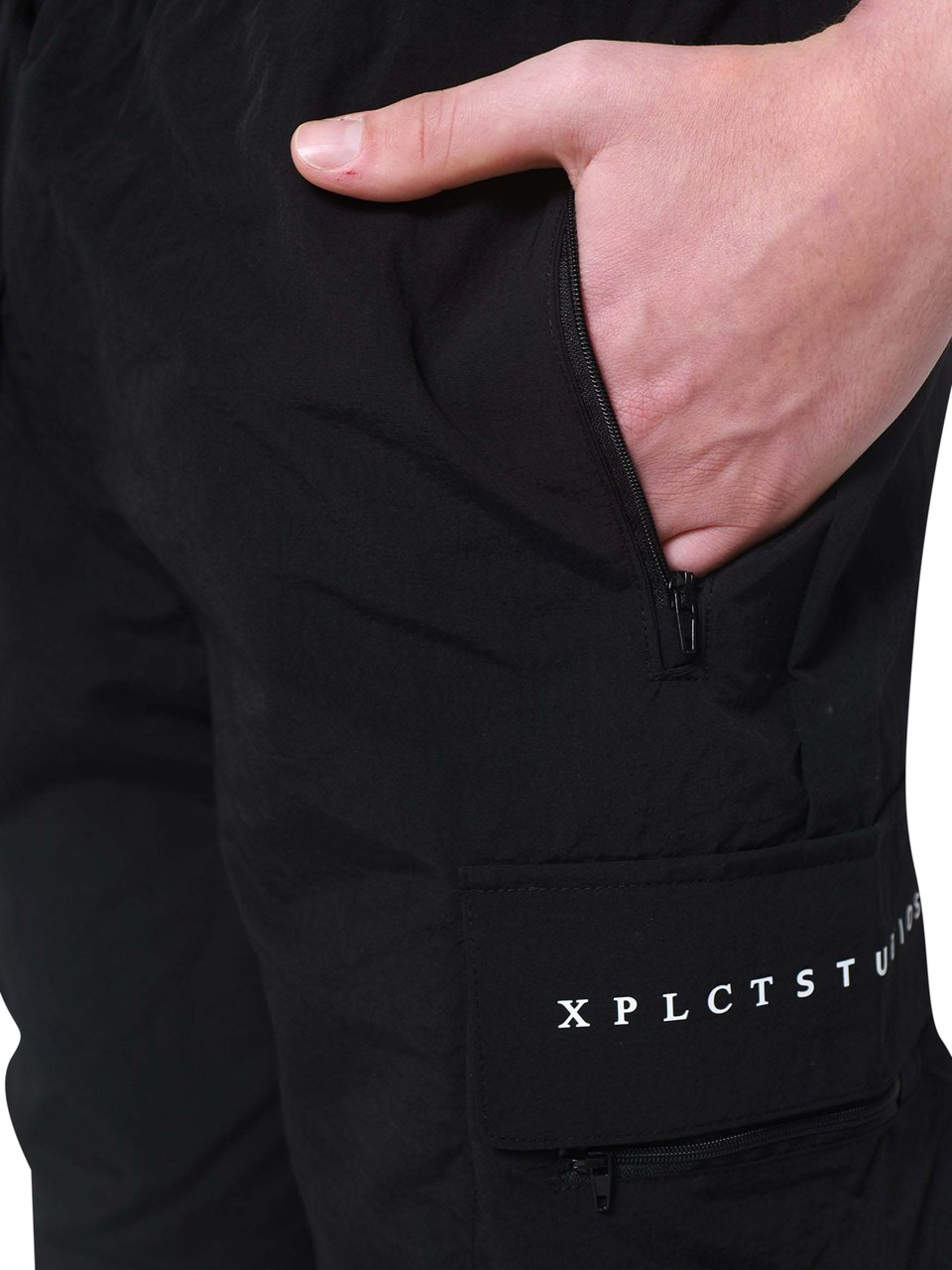XPLCT Studios Complex cargo | Black Zwart