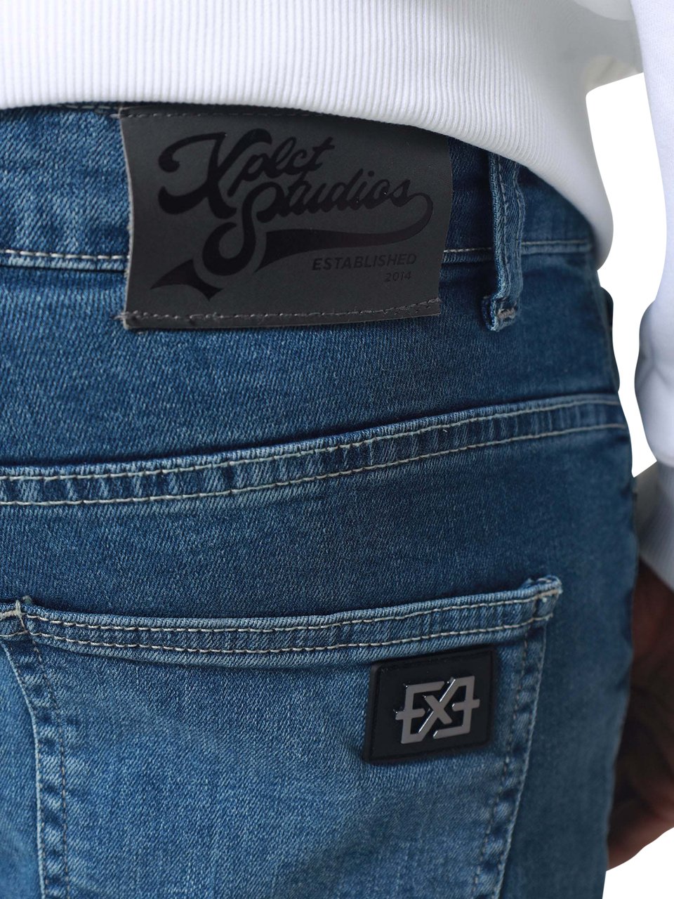 XPLCT Studios Sapphire Jeans | Blue Blauw