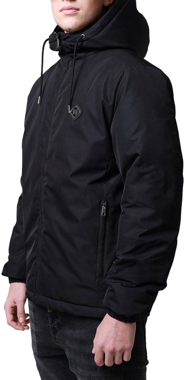 XPLCT Studios Plate jacket | Black Zwart