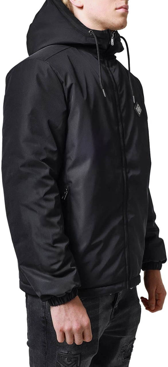 XPLCT Studios Plate jacket | Black Zwart
