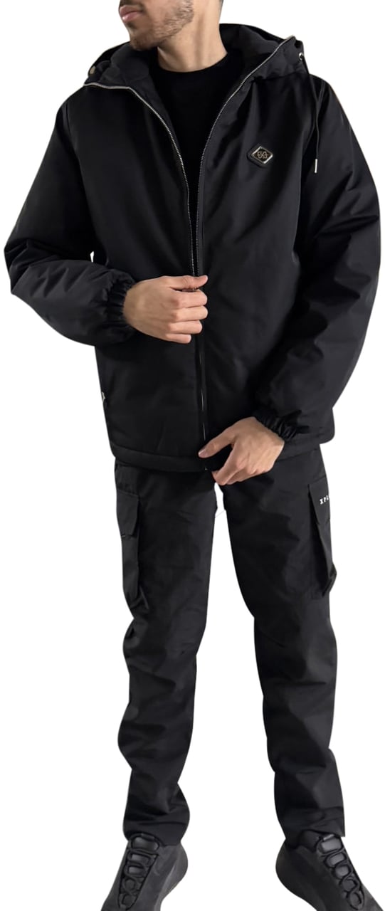 XPLCT Studios Plate jacket | Black Zwart