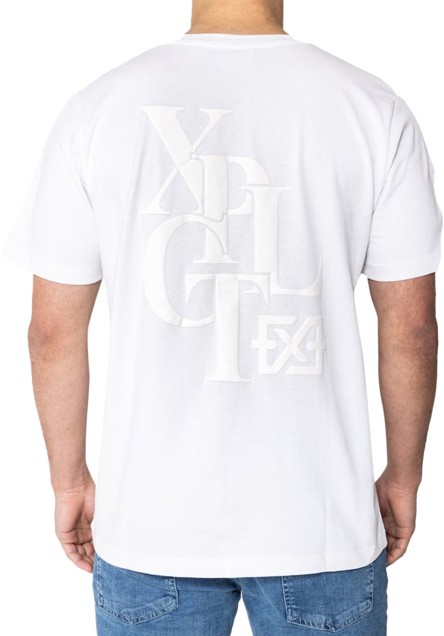 XPLCT Studios Letter Tee | White Wit