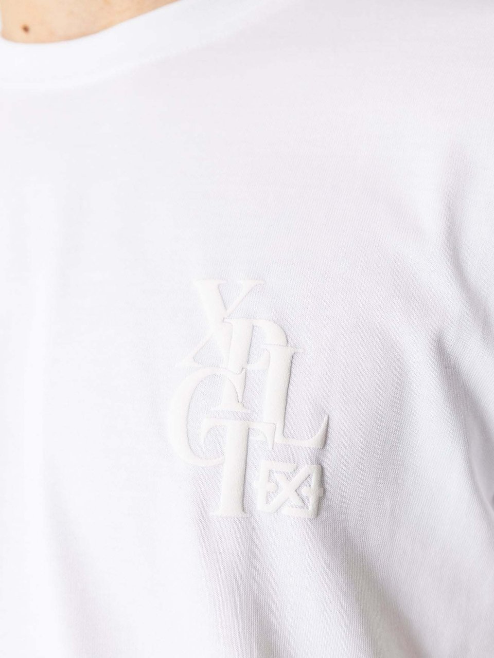 XPLCT Studios Letter Tee | White Wit