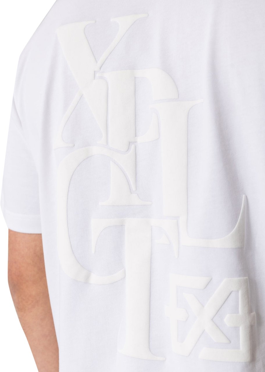 XPLCT Studios Letter Tee | White Wit