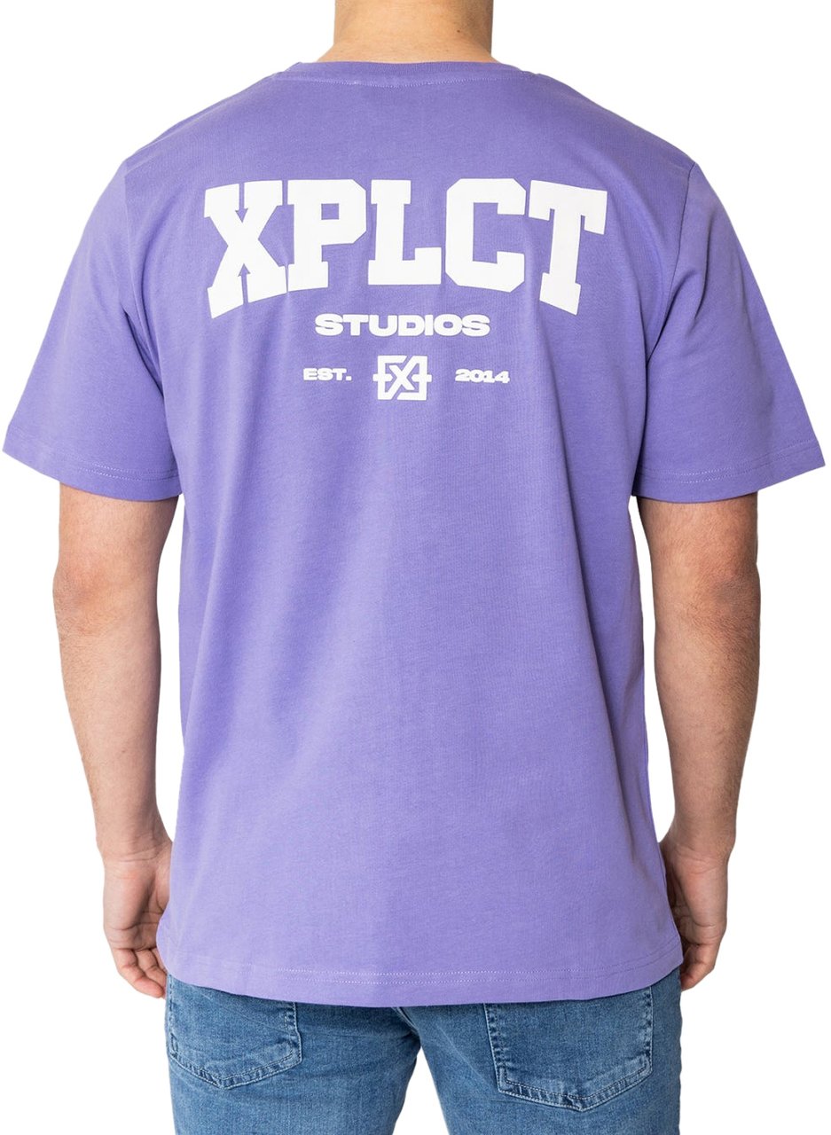 XPLCT Studios Community tee | Lila Paars