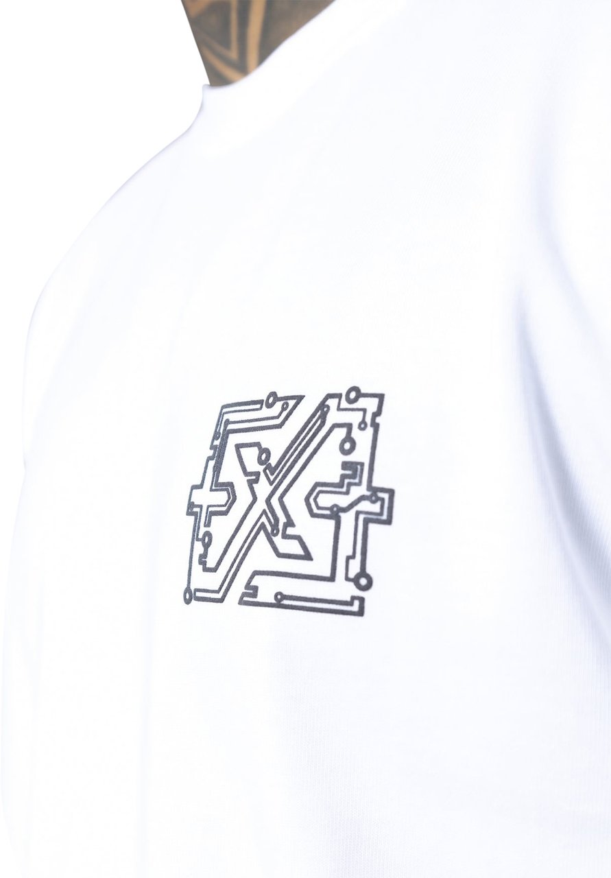 XPLCT Studios Hard Disk Tee | White Wit