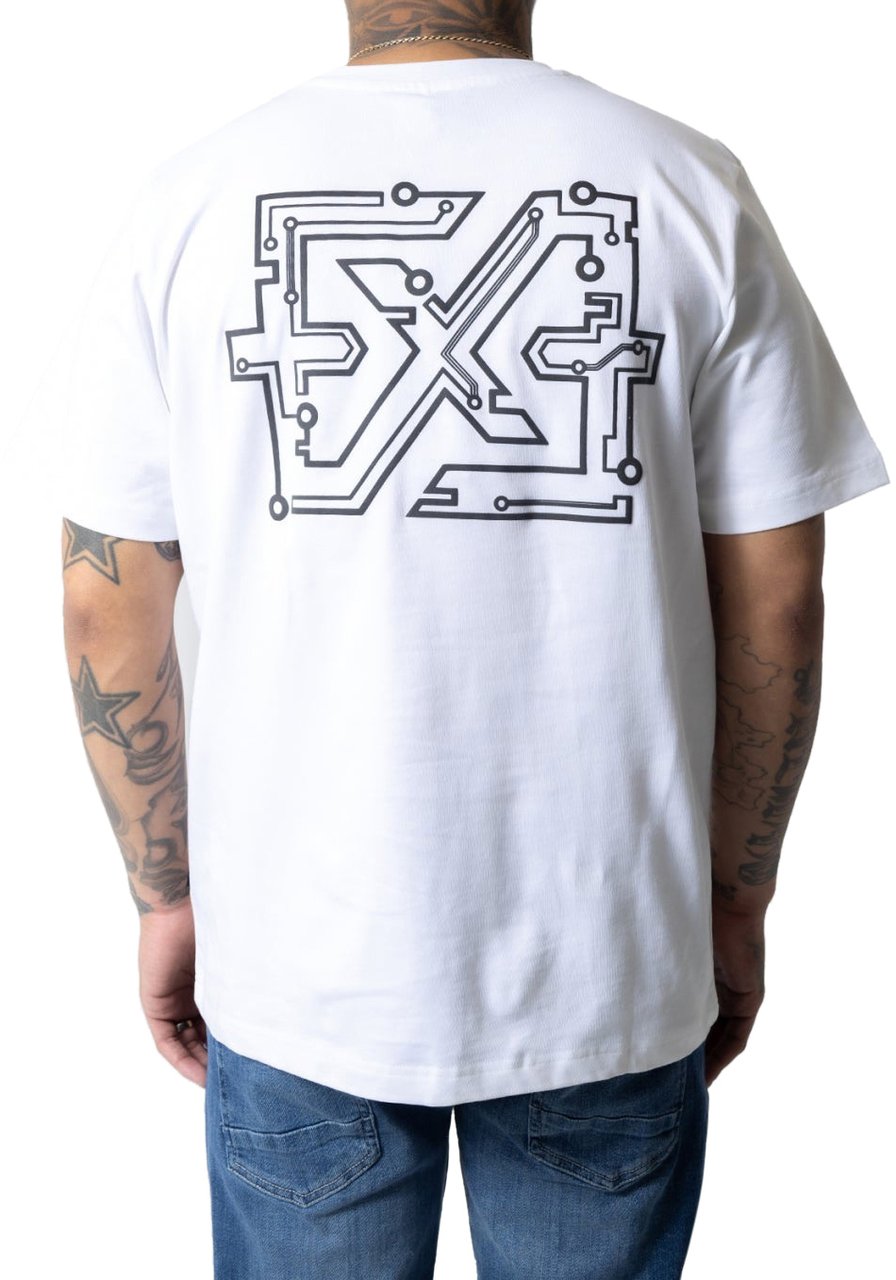 XPLCT Studios Hard Disk Tee | White Wit