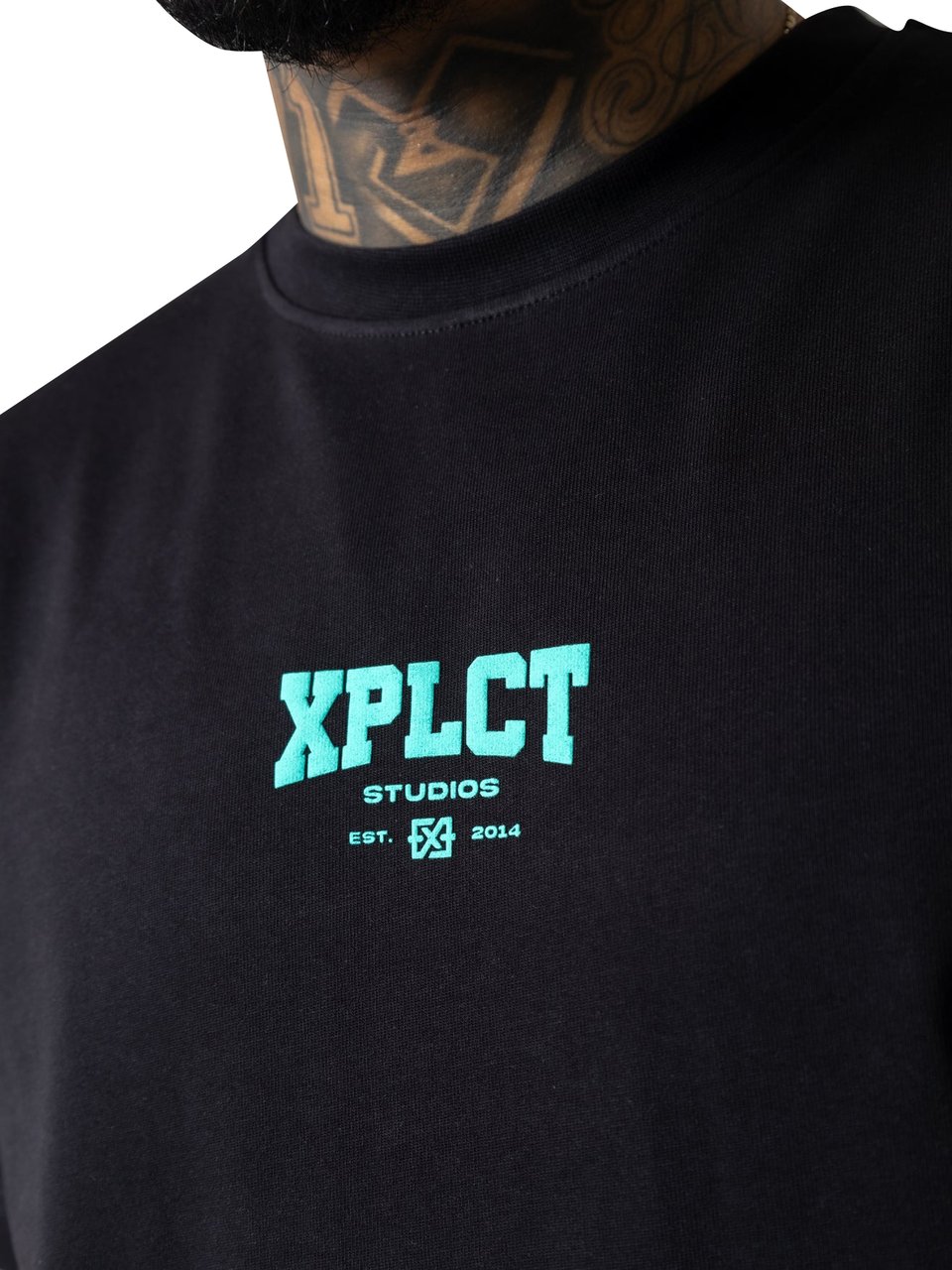 XPLCT Studios Community tee | Black Zwart