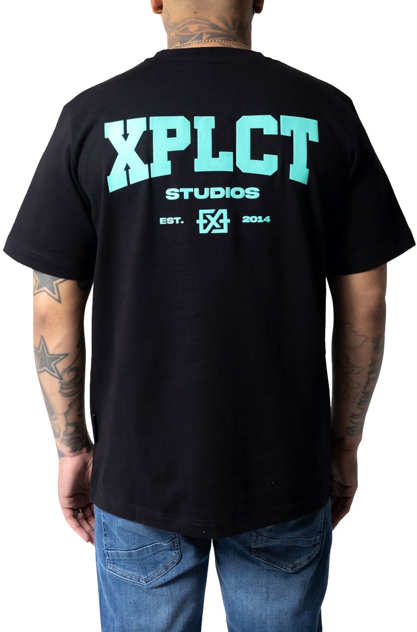 XPLCT Studios Community tee | Black Zwart
