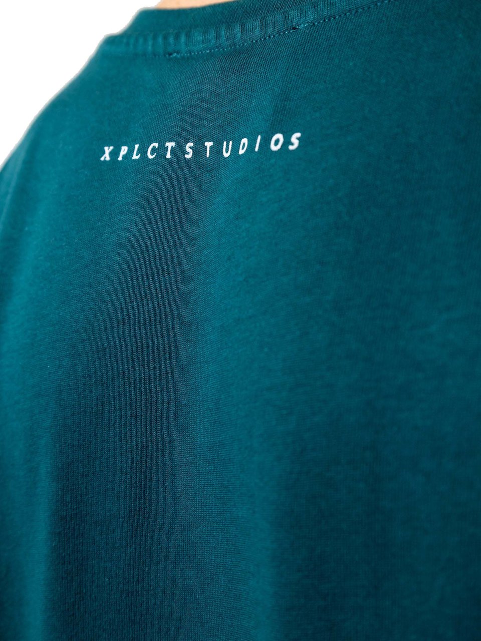 XPLCT Studios Future Tee | Green Zwart