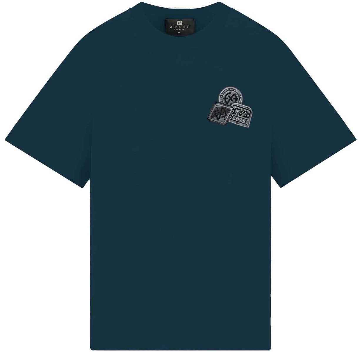 XPLCT Studios Future Tee | Green Zwart