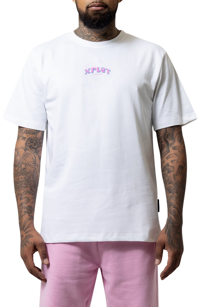 XPLCT Studios Vibe Tee | White Wit