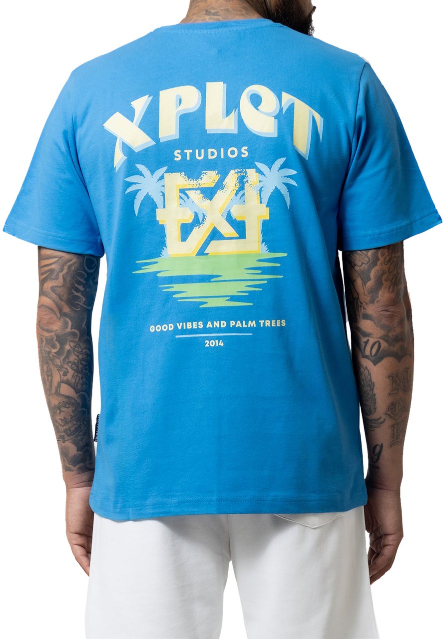 XPLCT Studios Vibe Tee | Blue Blauw