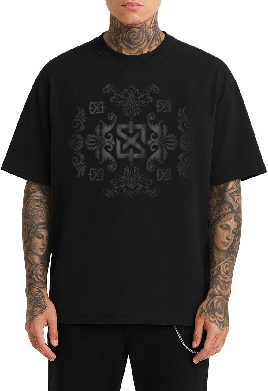 XPLCT Studios Baroque Tee | Black Divers