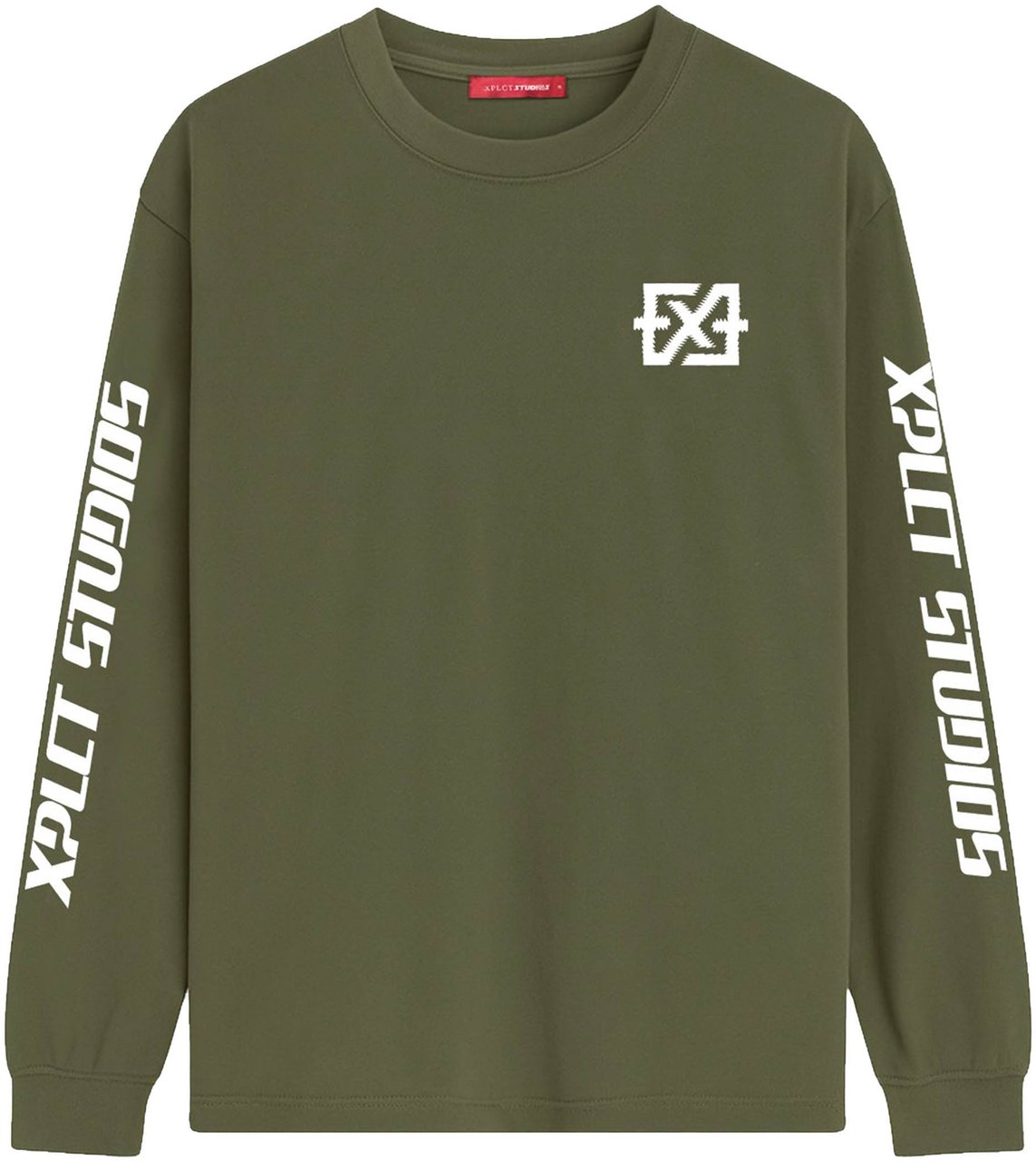 XPLCT Studios Vortex Sweater Groen