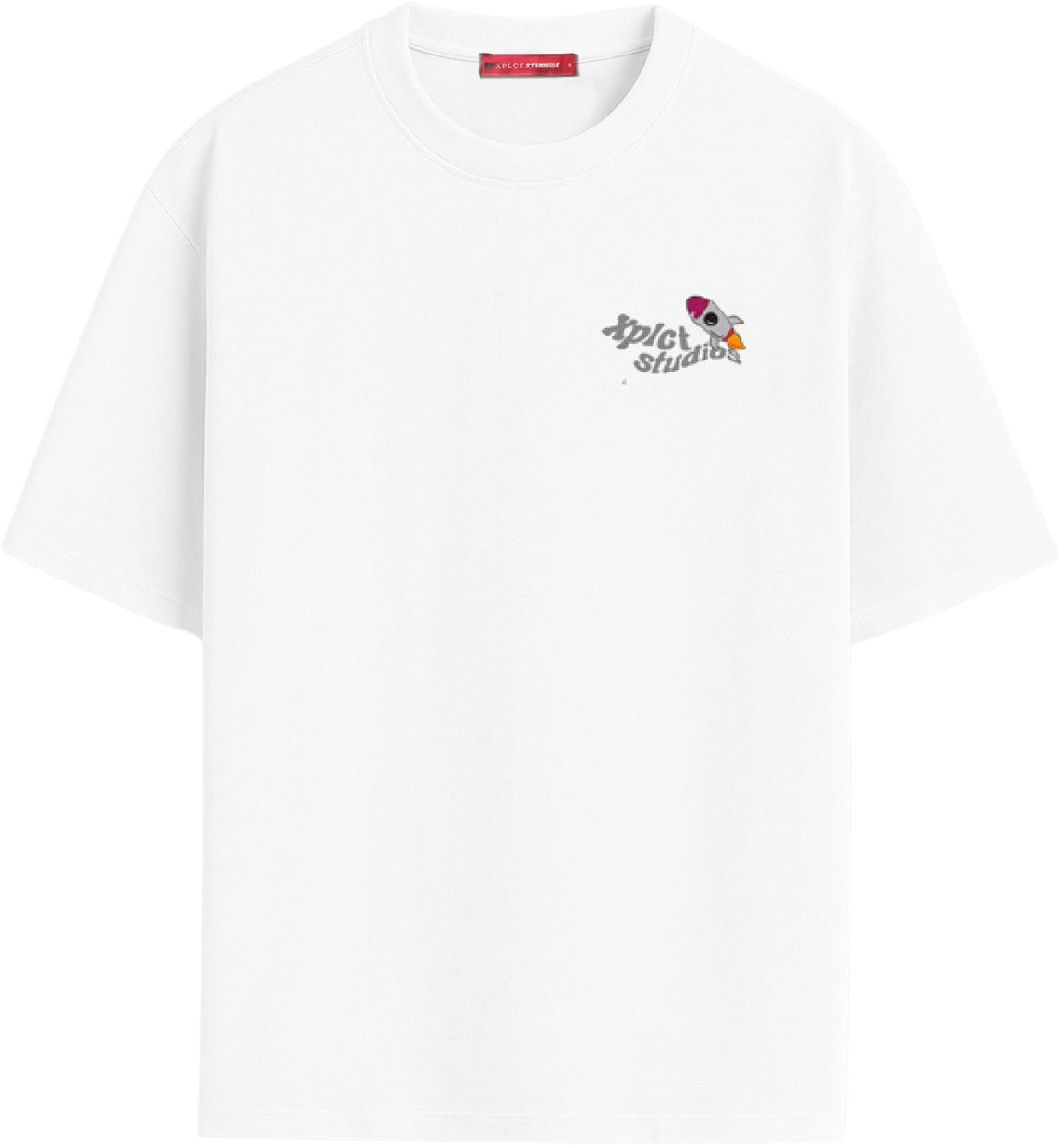 XPLCT Studios Rocket Tee | White Divers