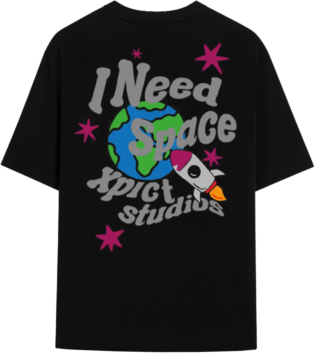 XPLCT Studios Rocket Tee | Black Divers