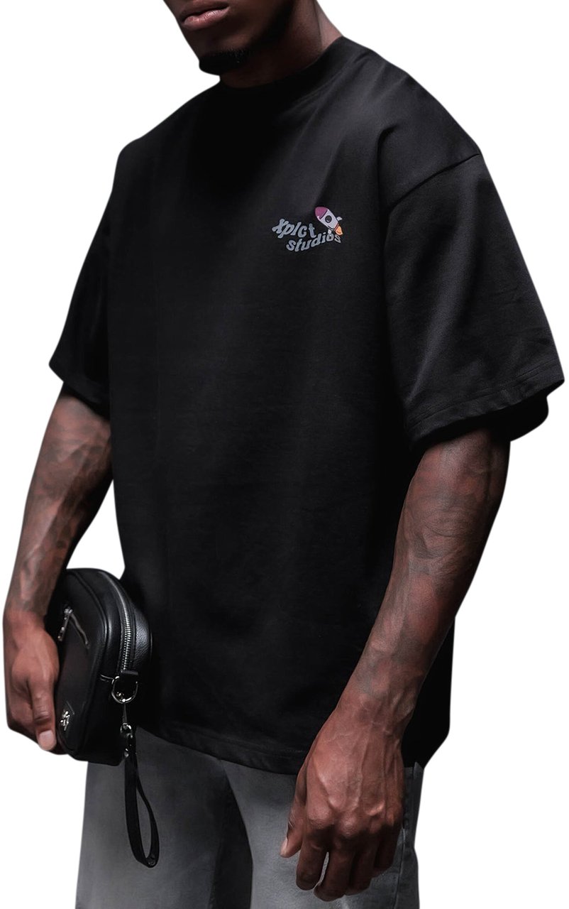 XPLCT Studios Rocket Tee | Black Divers