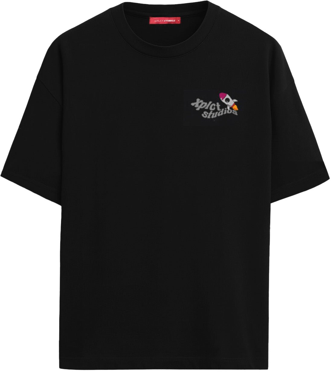 XPLCT Studios Rocket Tee | Black Divers