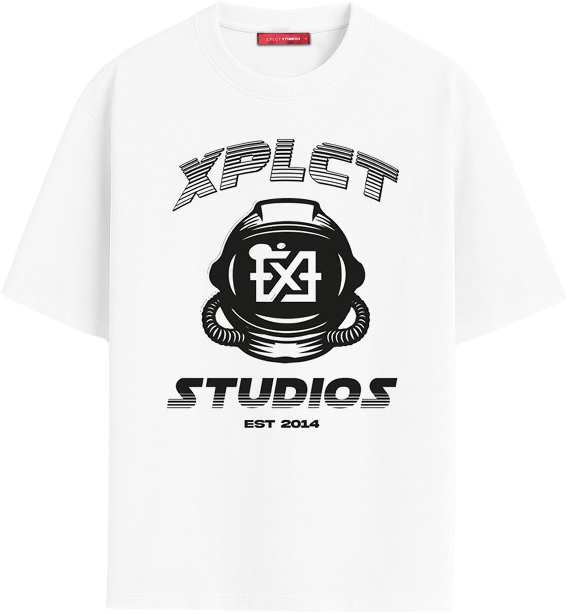 XPLCT Studios Apollo Tee | White Divers
