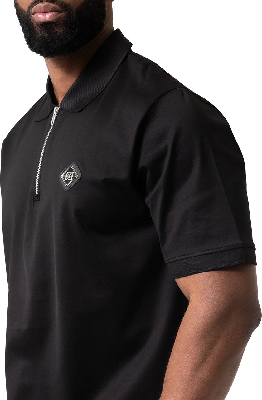 XPLCT Studios Plate Polo Zwart