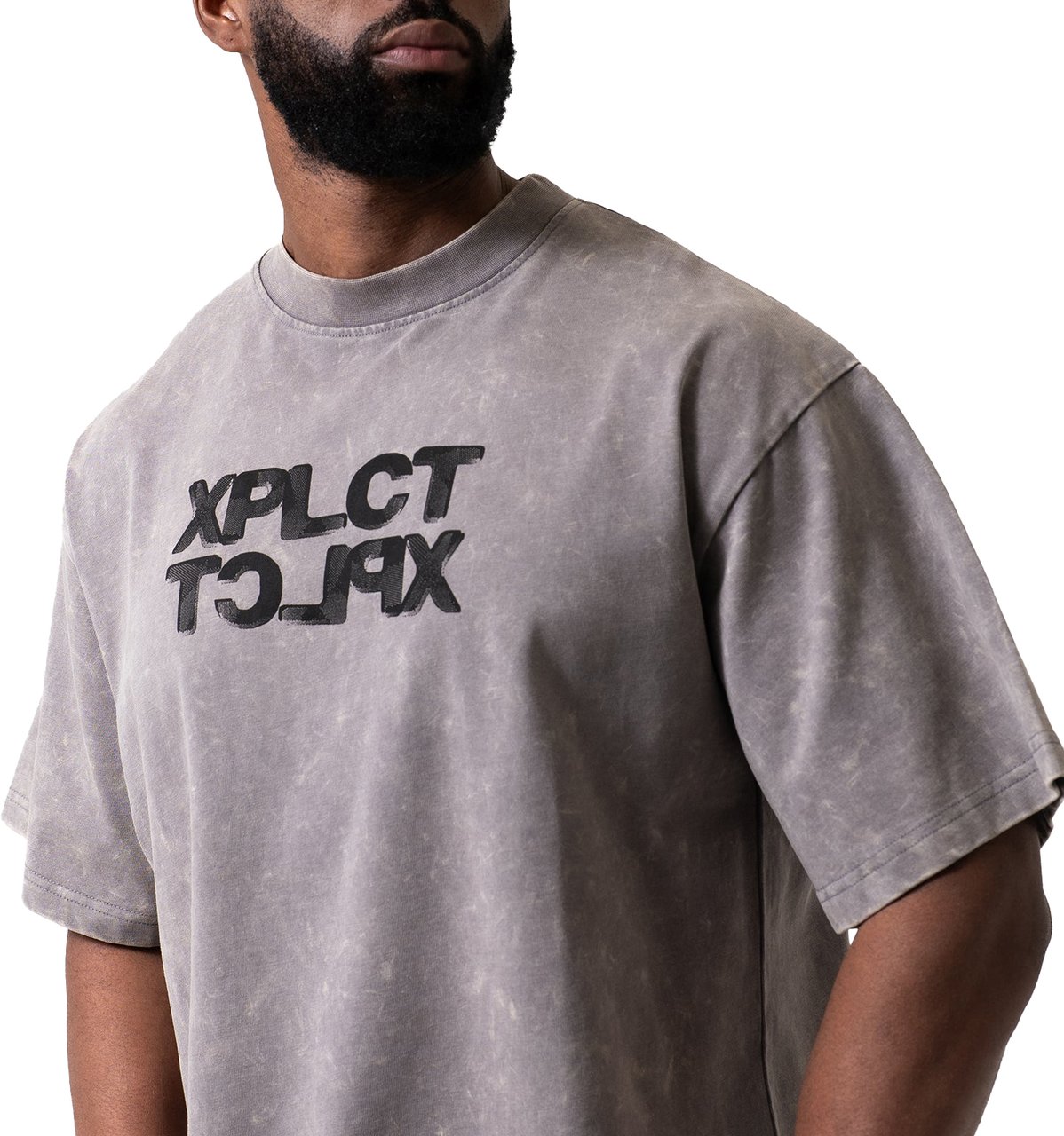 XPLCT Studios Hazy Tee | Grey Divers