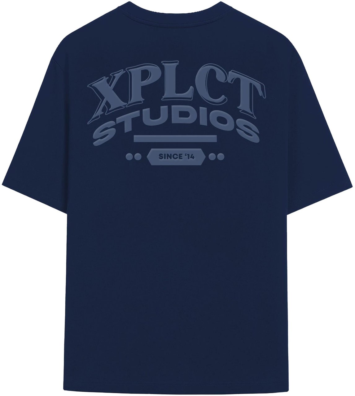 XPLCT Studios Hybrid T-Shirt Blauw