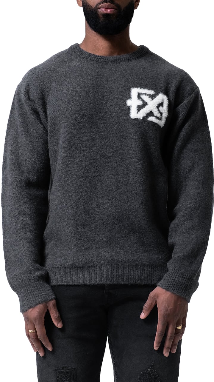 XPLCT Studios Trust Sweater | Grey Divers