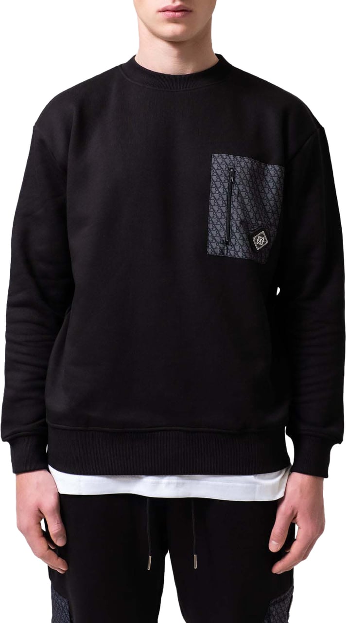 XPLCT Studios Shade Crewneck | Black Divers