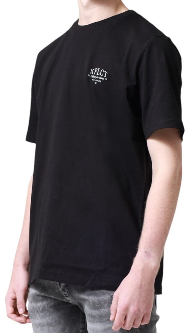 XPLCT Studios Heren T-Shirt Zwart