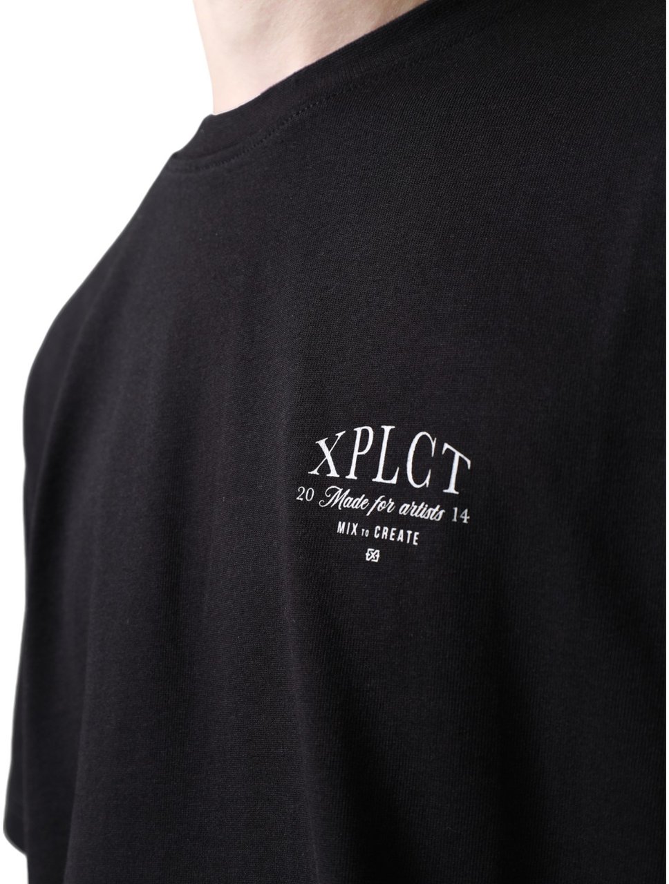 XPLCT Studios Heren T-Shirt Zwart