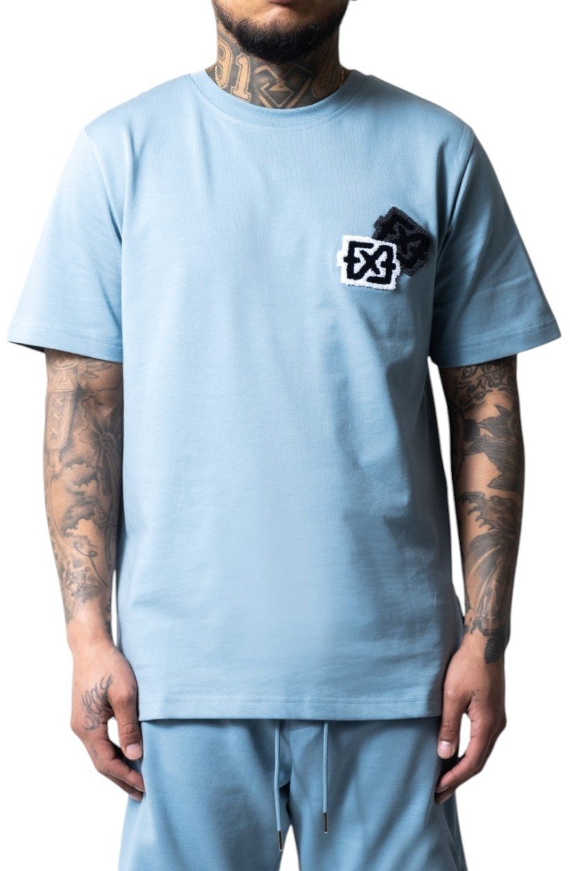 XPLCT Studios Heren T-shirt Blauw