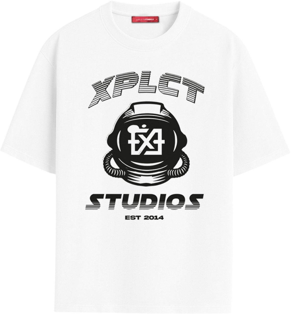 XPLCT Studios Heren T-shirt Wit