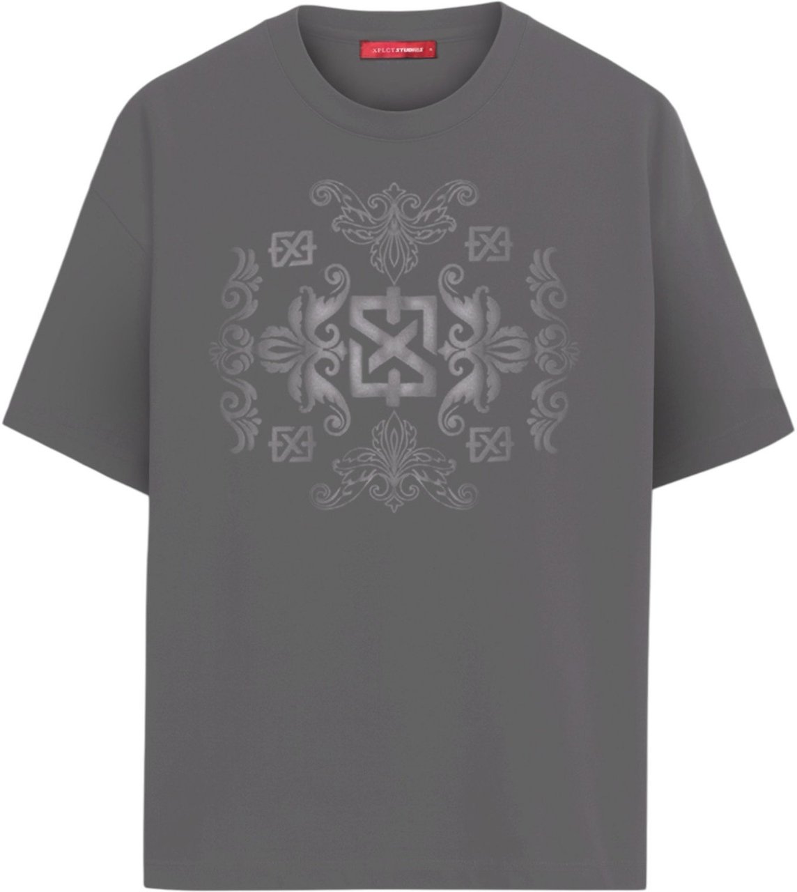 XPLCT Studios Heren T-shirt Grijs