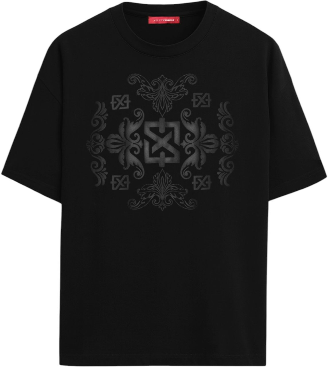 XPLCT Studios Heren T-shirt Zwart