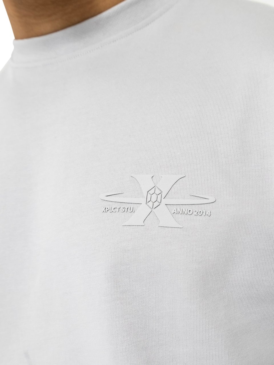 XPLCT Studios Stone tee grey- XPLCT studios Divers