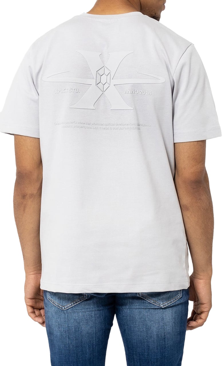 XPLCT Studios Stone tee grey- XPLCT studios Divers