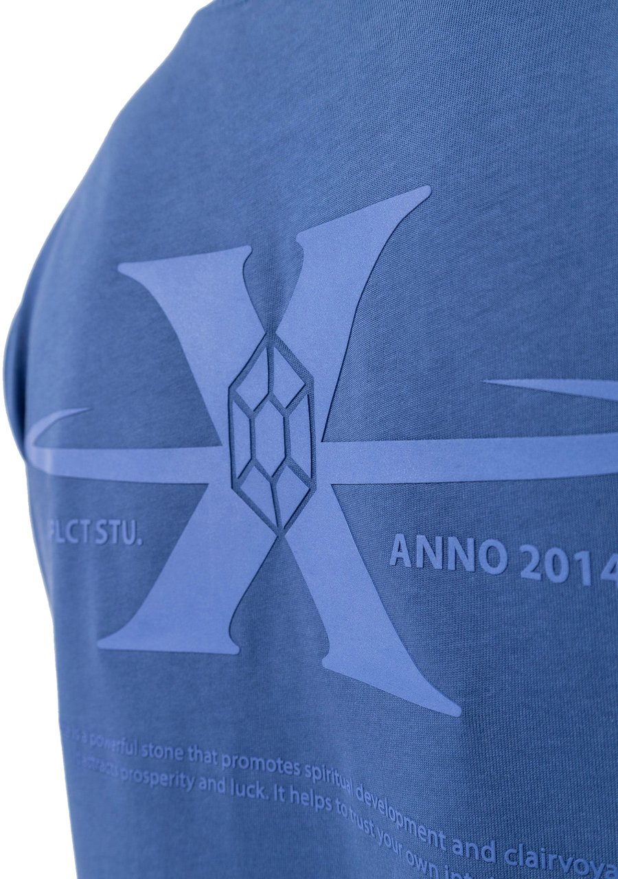 XPLCT Studios Stone tee Blue- XPLCT studios Divers