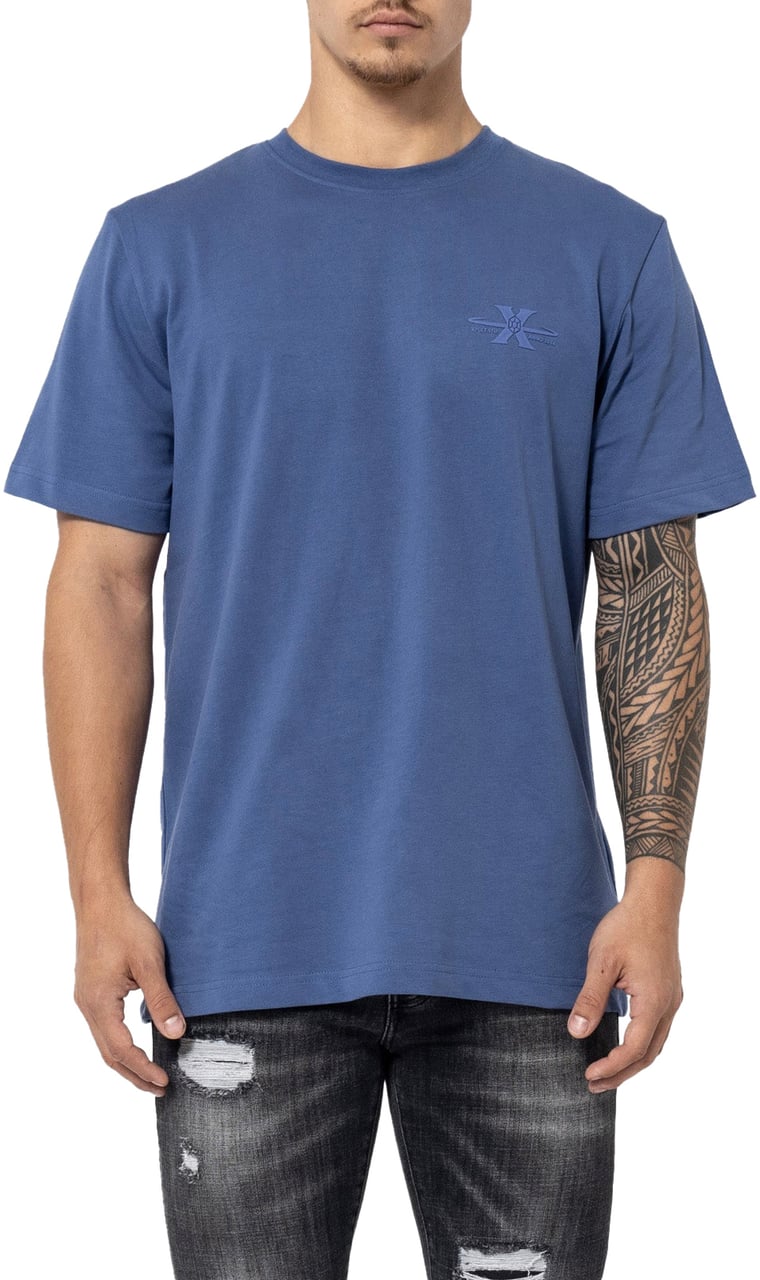 XPLCT Studios Stone tee Blue- XPLCT studios Divers