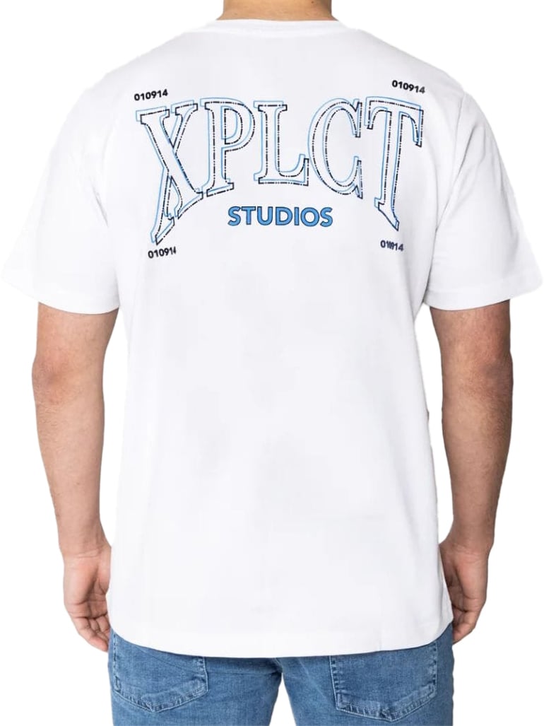 XPLCT Studios XPLCT Stitch Tee White Wit