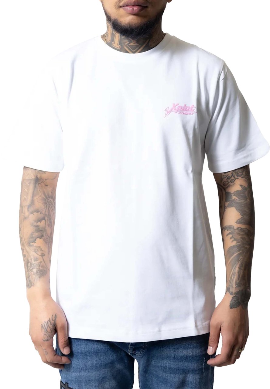 XPLCT Studios Beat T-Shirt Wit