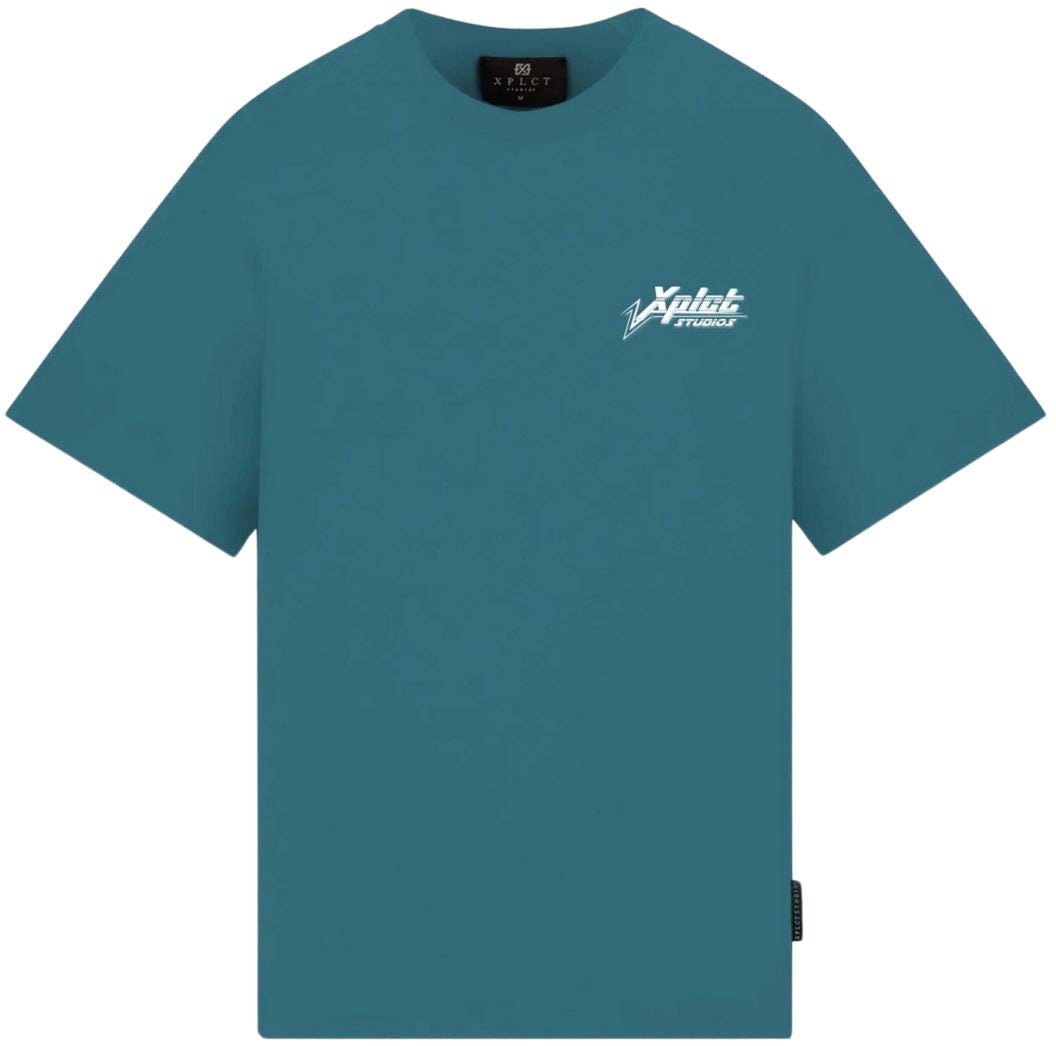 XPLCT Studios Beat T-Shirt Blauw