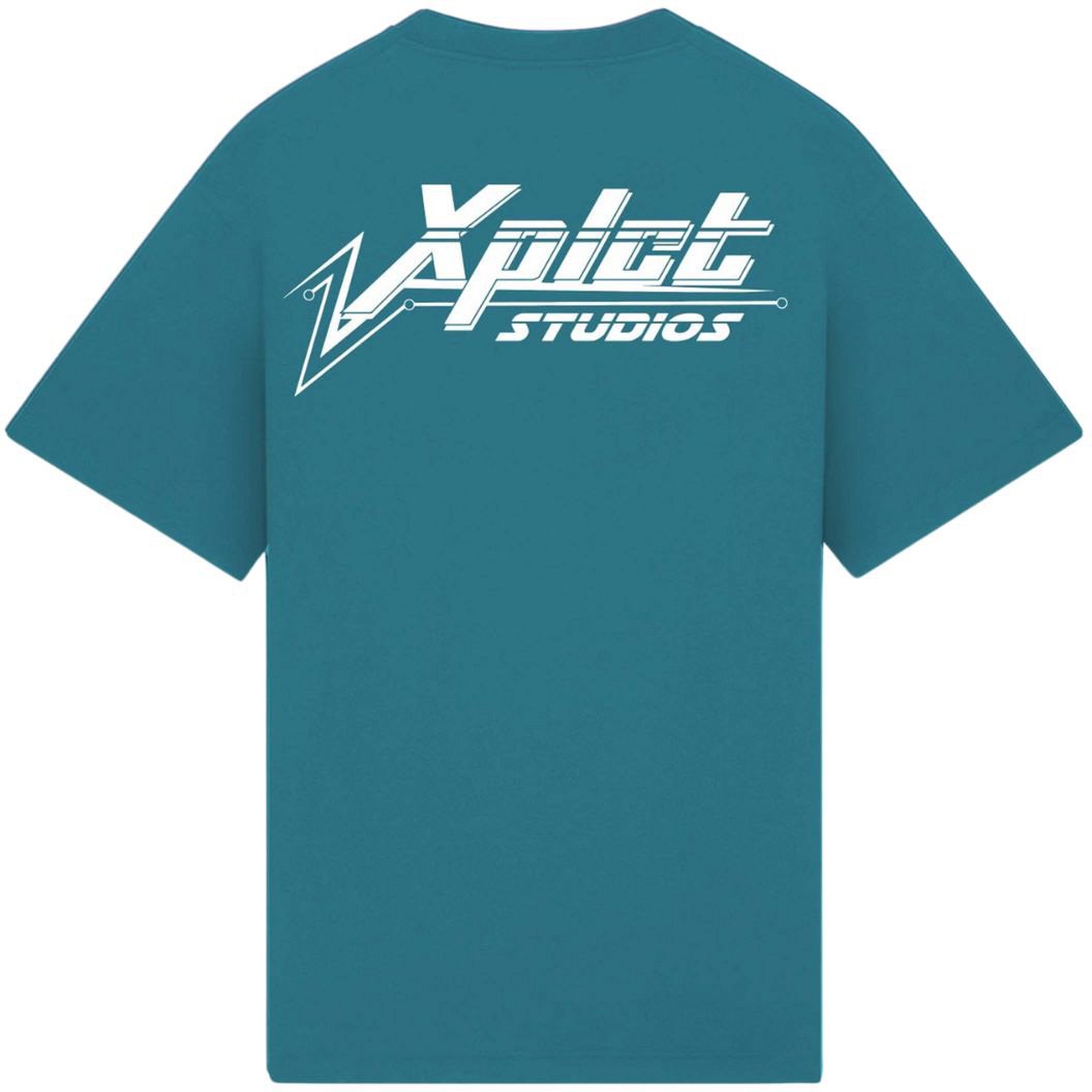 XPLCT Studios Beat T-Shirt Blauw