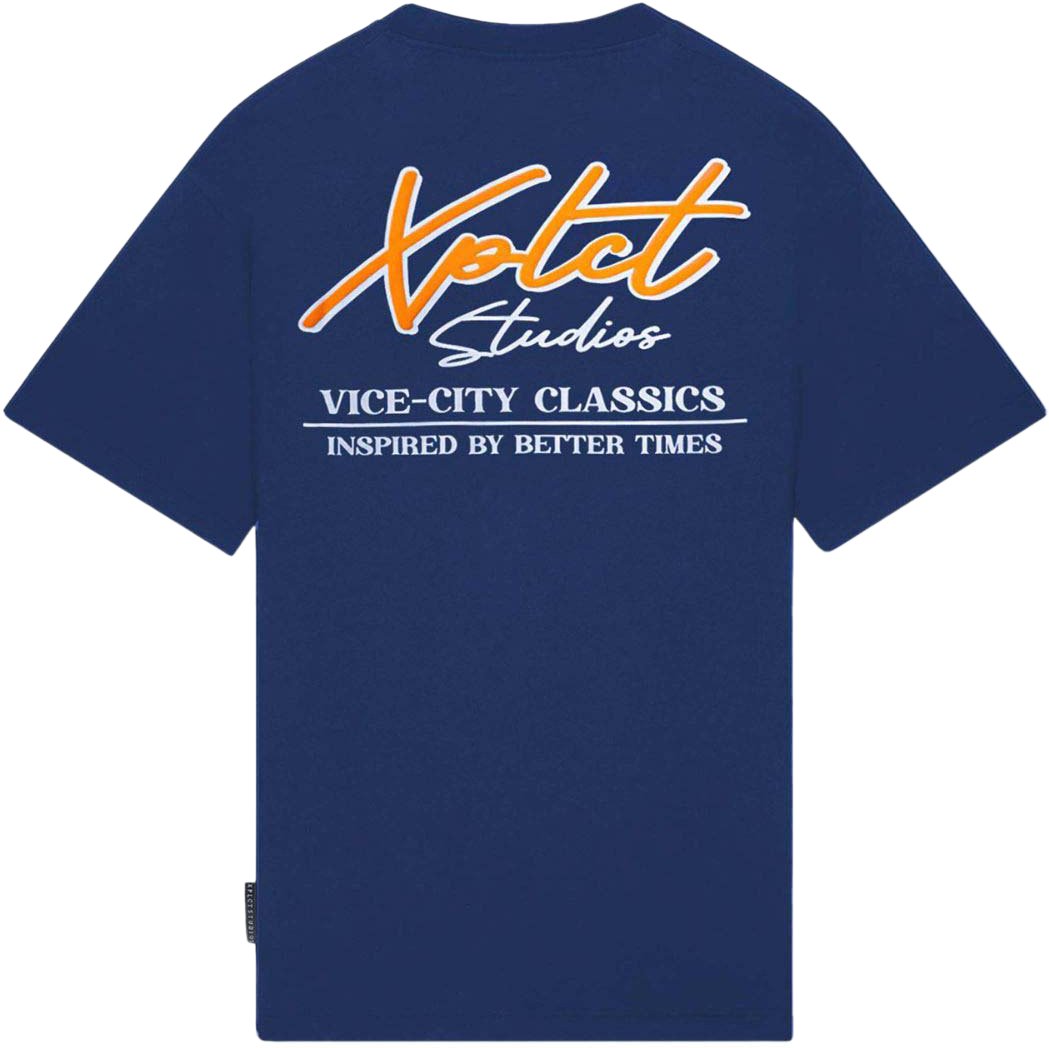 XPLCT Studios Vice T-Shirt Blauw