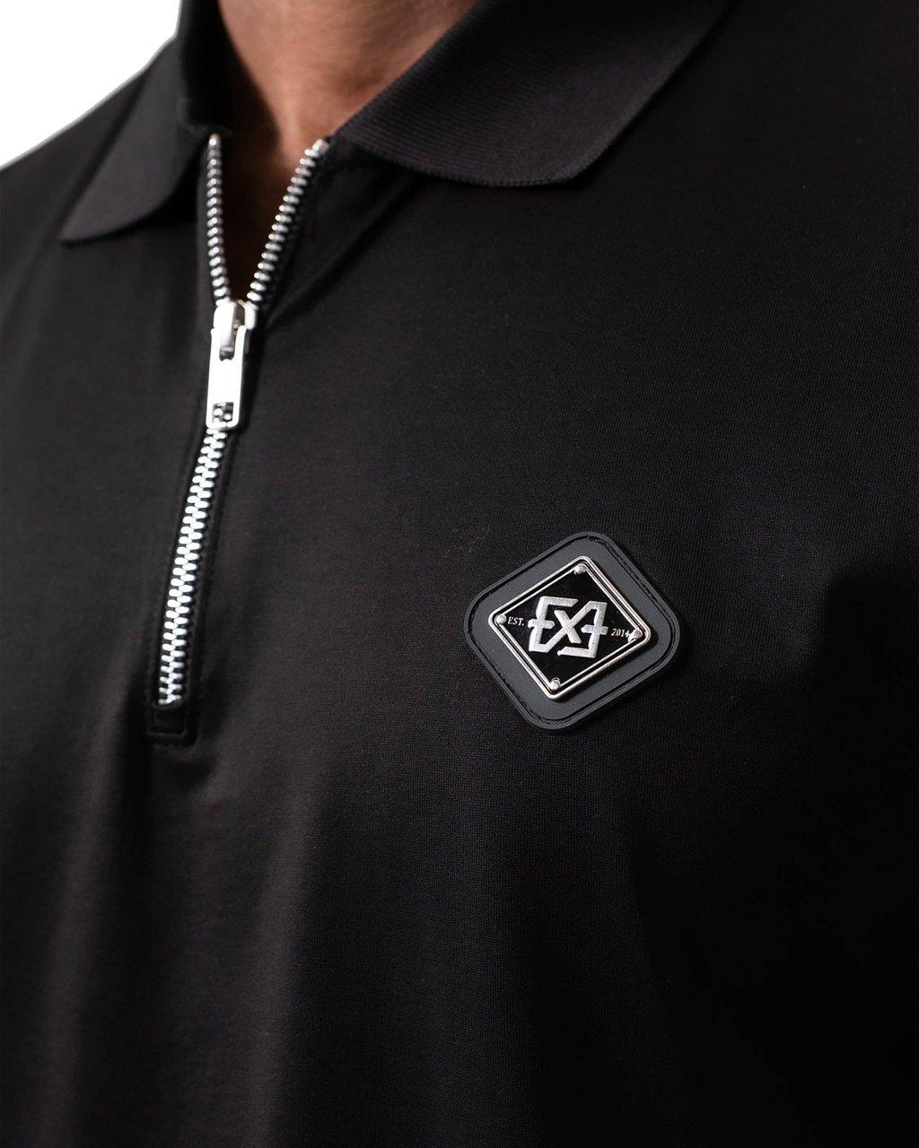 XPLCT Studios Plate Polo Zwart